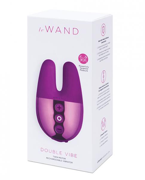 Le Wand Double Vibe - Cherry - Click Image to Close