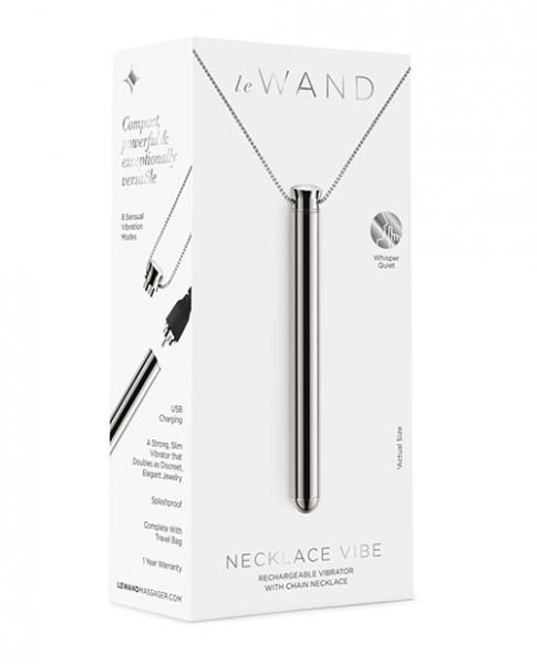 Le Wand Vibrating Necklace - Silver