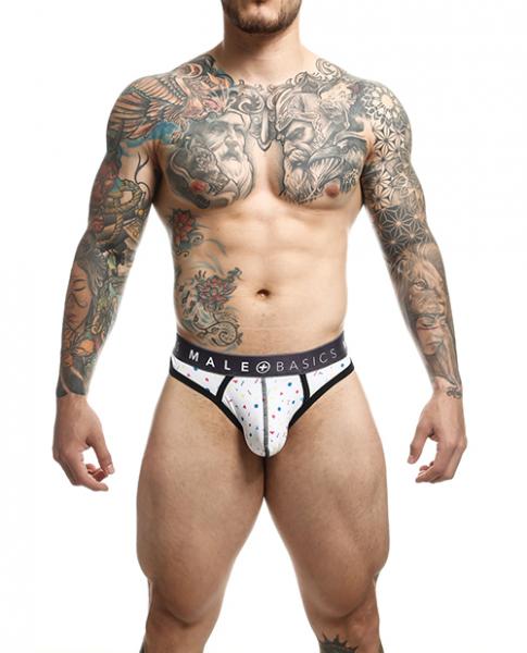 Male Basics Sexy Pouch Thong Confetti Sm