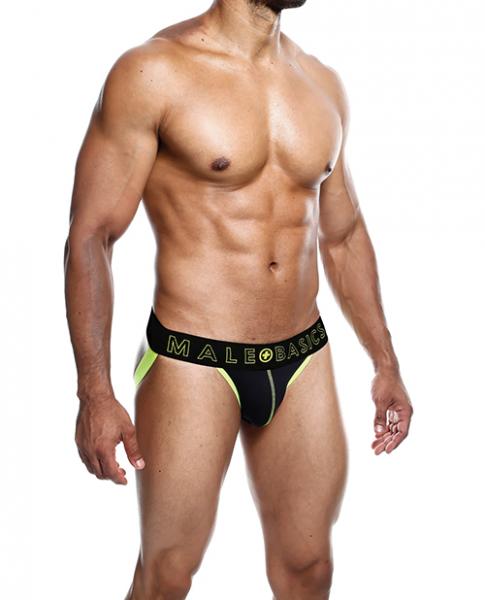 Male Basics Neon Jockstrap Neon Yellow Sm