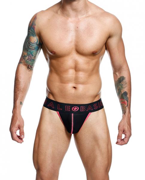 Male Basics Neon Thong Coral Lg