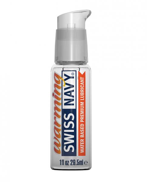 Swiss Navy Warming Water Based Lubricant - 1 Oz - Click Image to Close