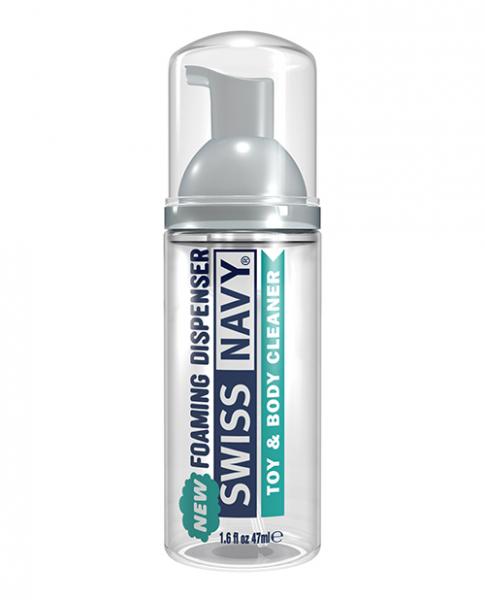 Swiss Navy Toy & Body Foaming Cleaner - 1.6 Oz - Click Image to Close