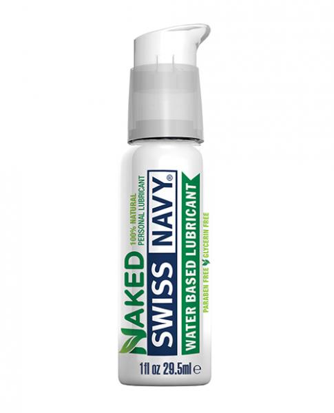 Swiss Navy Naked All Natural Lubricant - 1oz - Click Image to Close