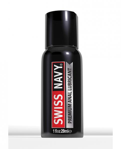 Swiss Navy Silicone Based Anal Lubricant - 1 Oz - Click Image to Close