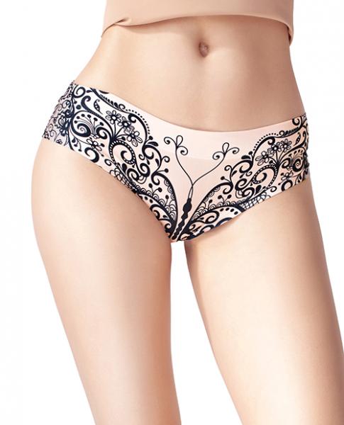 =mememe Lace Butterfly Printed Slip Lg - Click Image to Close