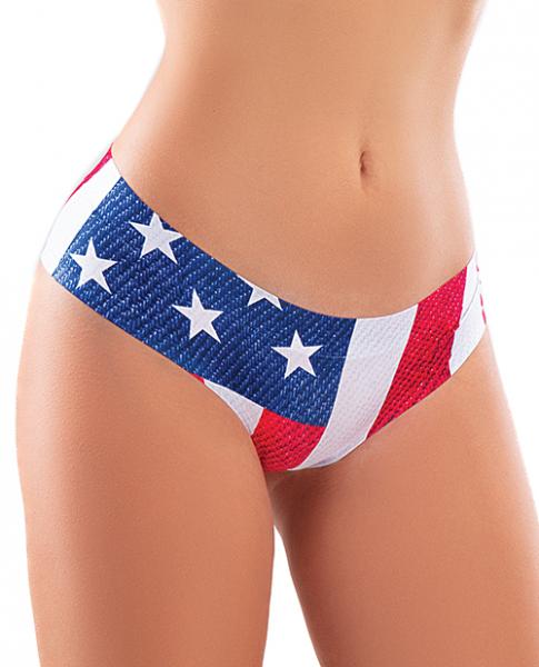 Mememe Usa Legend Printed Thong Lg