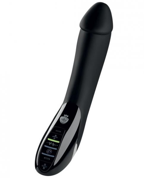 Mystim Tickling Truman Estim Vibrator Black - Click Image to Close