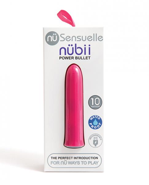 Nu Sensuelle Nubii 15 Function Bullet - Blush Pink - Click Image to Close