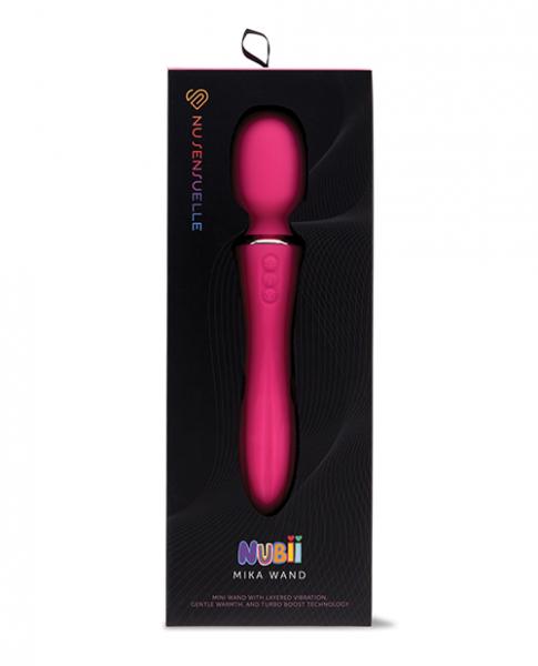 Nu Sensuelle Nubii Mika Heating Mini Wand - Pink