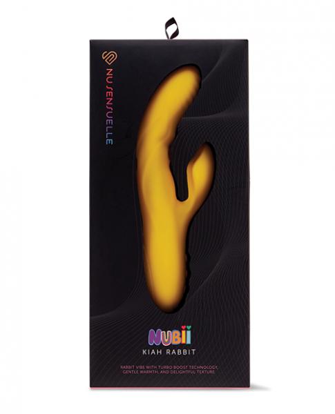 Nu Sensuelle Nubii Kiah Heating Rabbit - Yellow