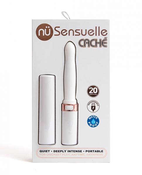 Nu Sensuelle Cache 20 Functions Covered Lipstick Vibe - White - Click Image to Close