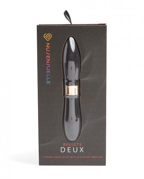 Nu Sensuelle Deux Two-ended Bullet - Black