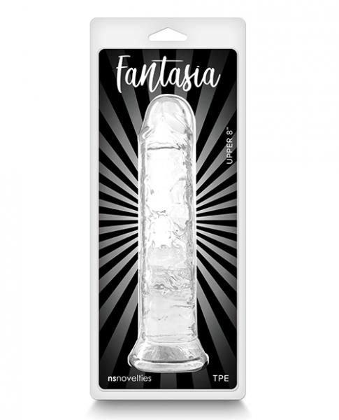 Fantasia Upper 8" Dildo - Clear