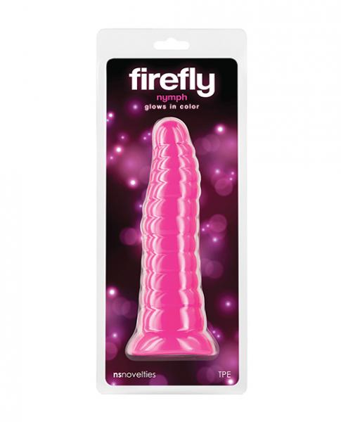 Firefly Nymph Glow In The Dark Dildo - Pink