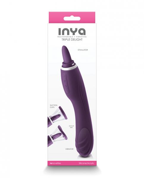 Inya Triple Delight - Purple - Click Image to Close