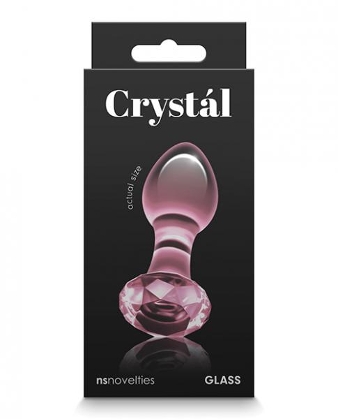 Crystal Gem Butt Plug - Pink - Click Image to Close