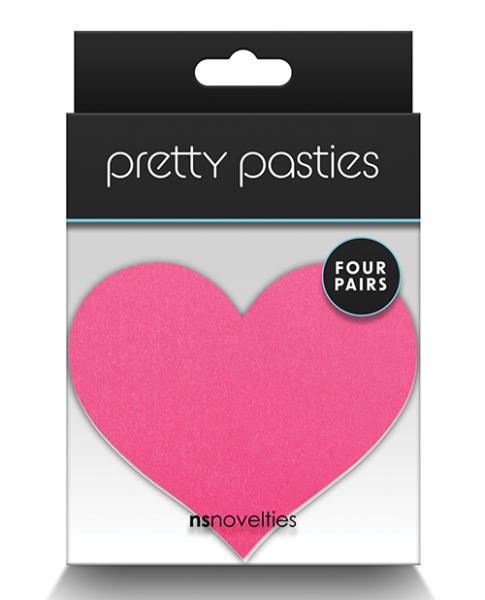 Pretty Pasties Heart Ii Assorted - 4 Pair - Click Image to Close