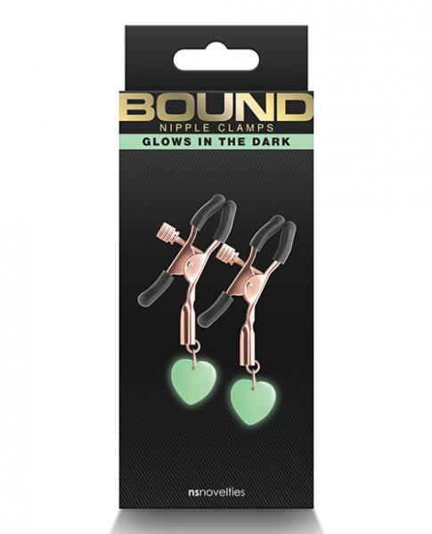 Bound G3 Nipple Clamps - Rose Gold - Click Image to Close