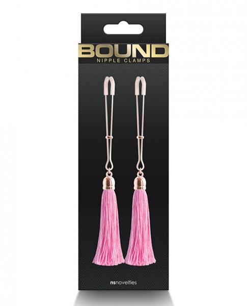 Bound T1 Nipple Clamps - Pink