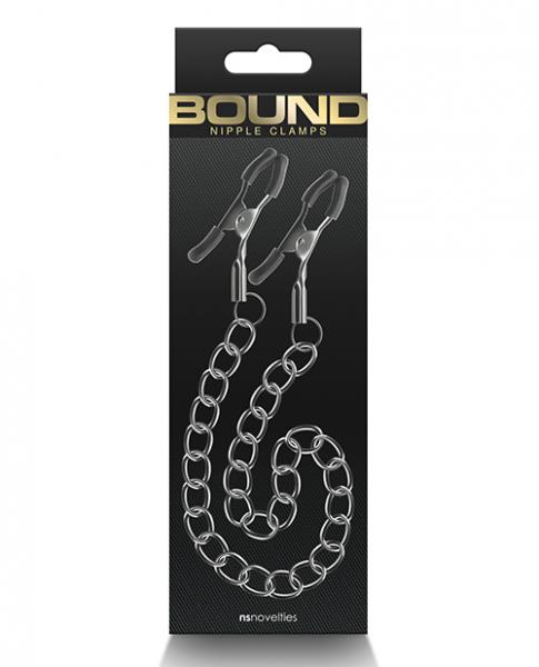 Bound Dc2 Nipple Clamps - Gunmetal