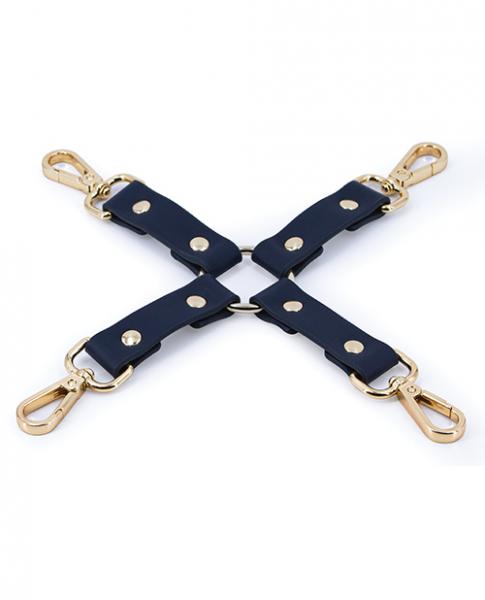 Bondage Couture Hog Tie - Blue - Click Image to Close