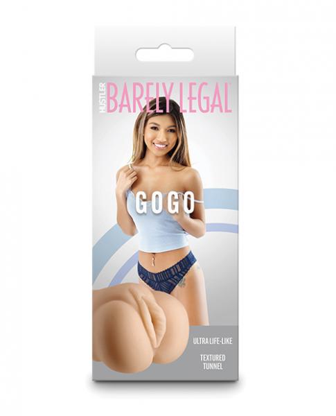 Barely Legal Gogo Stroker - White - Click Image to Close