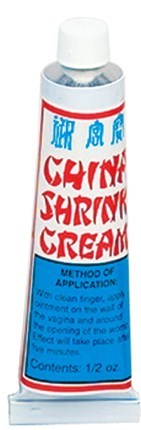 China shrink cream - .5 oz