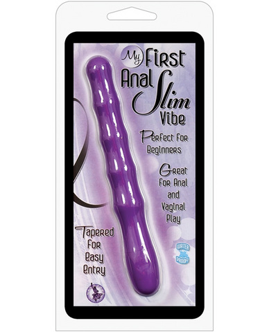 My first anal slim vibe - purple