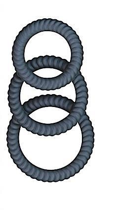 Ultra Cocksweller Black Rings - Click Image to Close