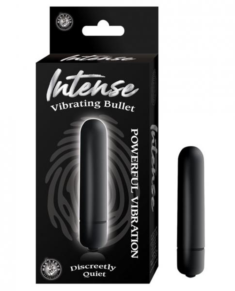 Intense Vibrating Bullet Black - Click Image to Close