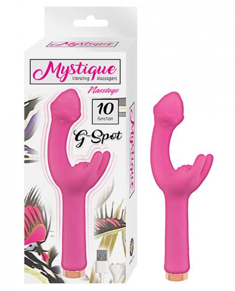 Mystique Vibrating G Spot Massager - Pink - Click Image to Close