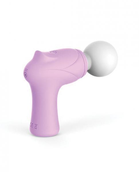 Wild Pop Vibe Pocket Purr Mini Massager - Lavender - Click Image to Close