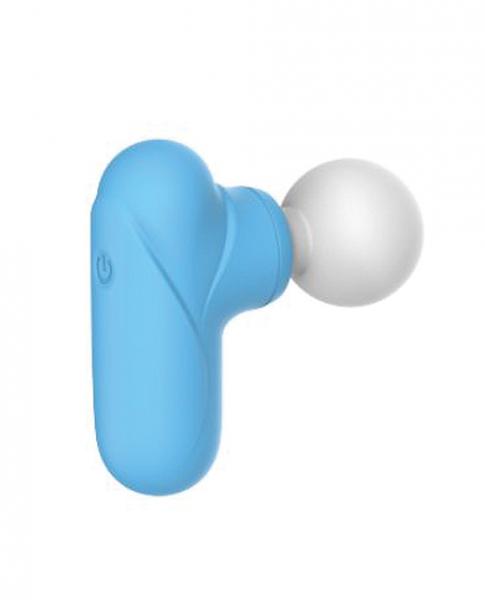 Wild Pop Vibe Pocket Purr Mini Massager - Blue - Click Image to Close