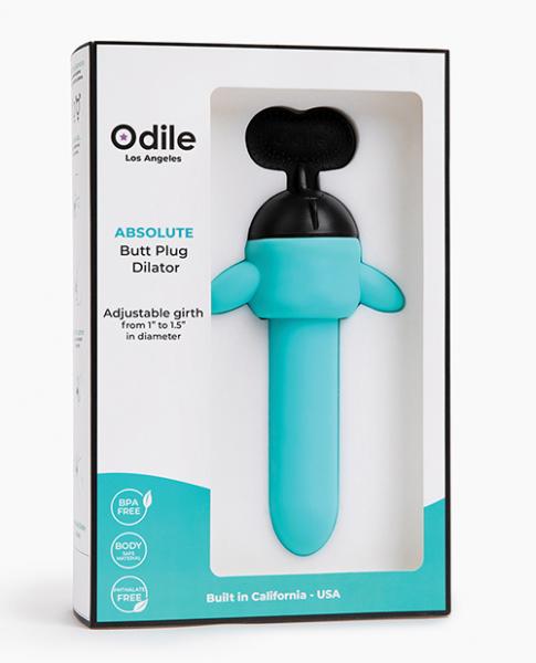 Odile Absolute Butt Plug Dilator - Aqua - Click Image to Close