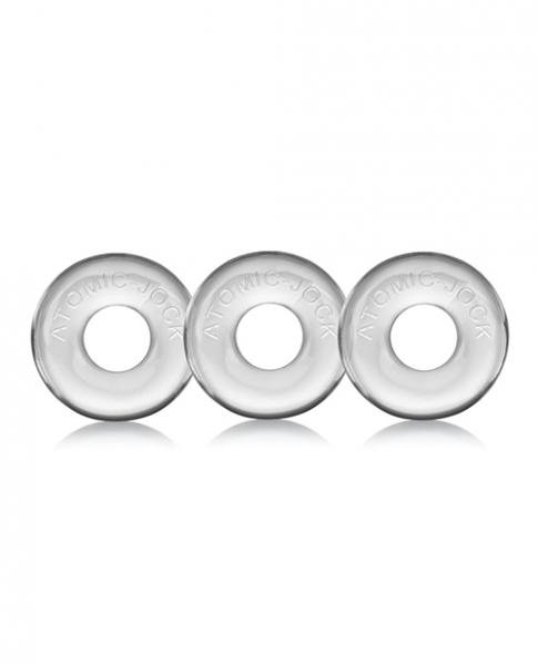 Oxballs Ringer Donut 1 - Clear Pack Of 3