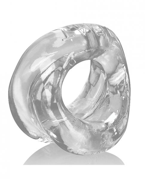 Oxballs Meat Padded Cock Ring - Clear - Click Image to Close