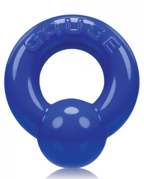 Oxballs Gauge Cock Ring Police Blue - Click Image to Close