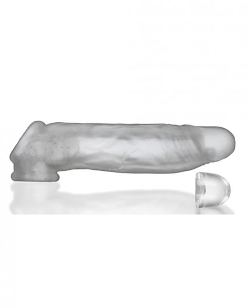 Oxballs Dicker Adjust-fit Extender - Clear Ice - Click Image to Close