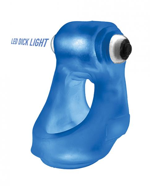 Oxballs Glowsling Cock Sling - Led Blue Ice - Click Image to Close