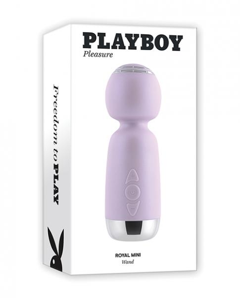 Playboy Pleasure Royal Mini Wand - Opal - Click Image to Close