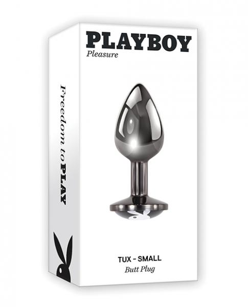 Playboy Pleasure Tux Butt Plug - Small - Click Image to Close