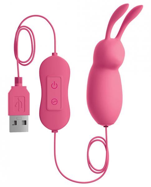 OMG! Bullets #CUTE USB Powered Bullet Vibrator Pink - Click Image to Close