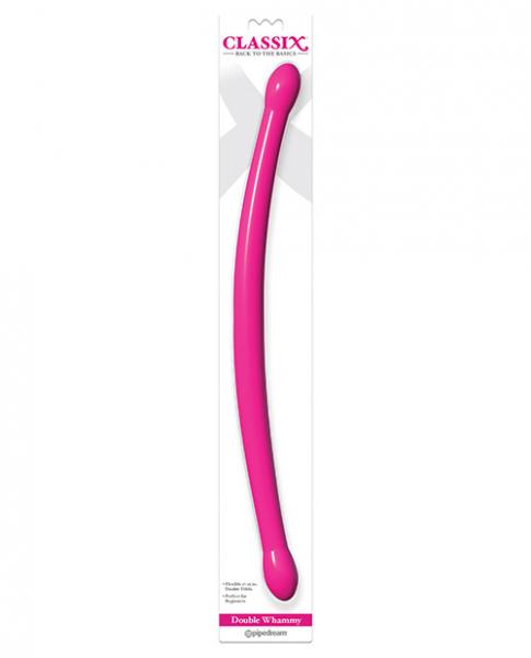 Classix 18" Bendable Double Whammy - Pink - Click Image to Close