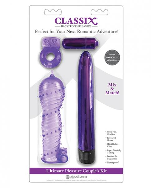 Classix Ultimate Pleasure Couples Kit Purple