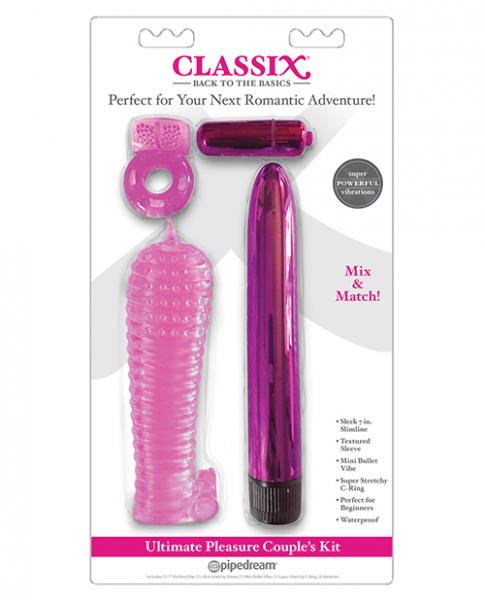 Classix Ultimate Pleasure Couples Kit Pink - Click Image to Close