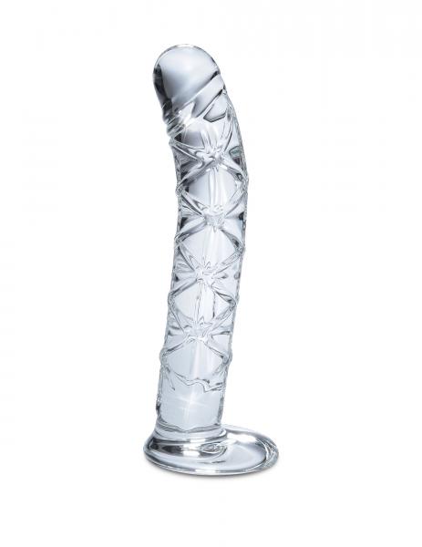 Icicles #60 Glass G-Spot Dong Clear - Click Image to Close