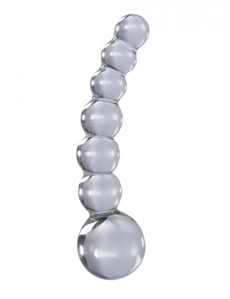 Icicles No. 66 Hand Blown Glass G Spot Dong - Clear - Click Image to Close