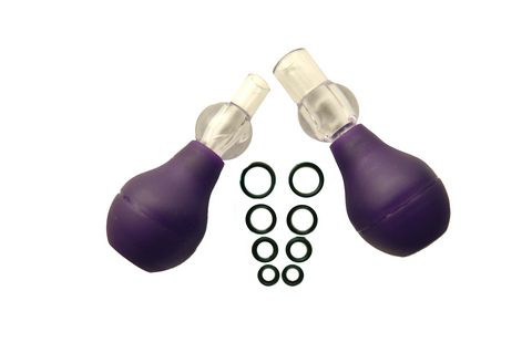 Fetish fantasy nipple erector set - purple