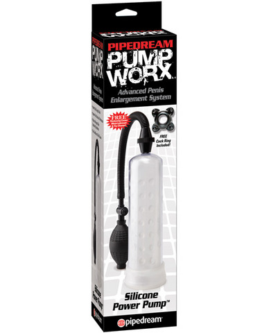 Pump worx silicone power pump - clear